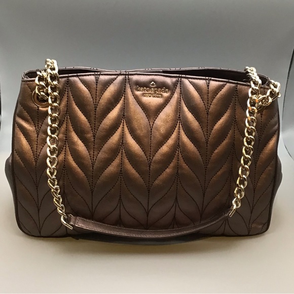 KATE SPADE ♠️ NEW YORK Briar Lane Quilted Medium Convertible Shoulder Bag - Picture 7 of 17